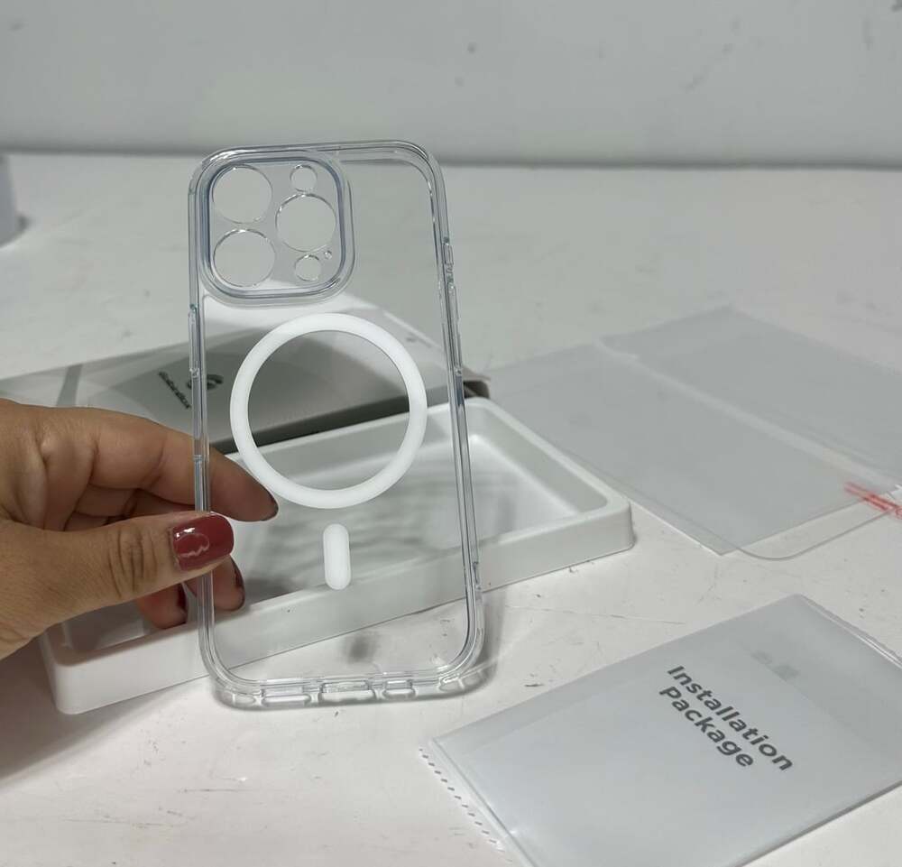 MagSafe Compatible Transparent Clear Phone Case - Picture 10 of 10